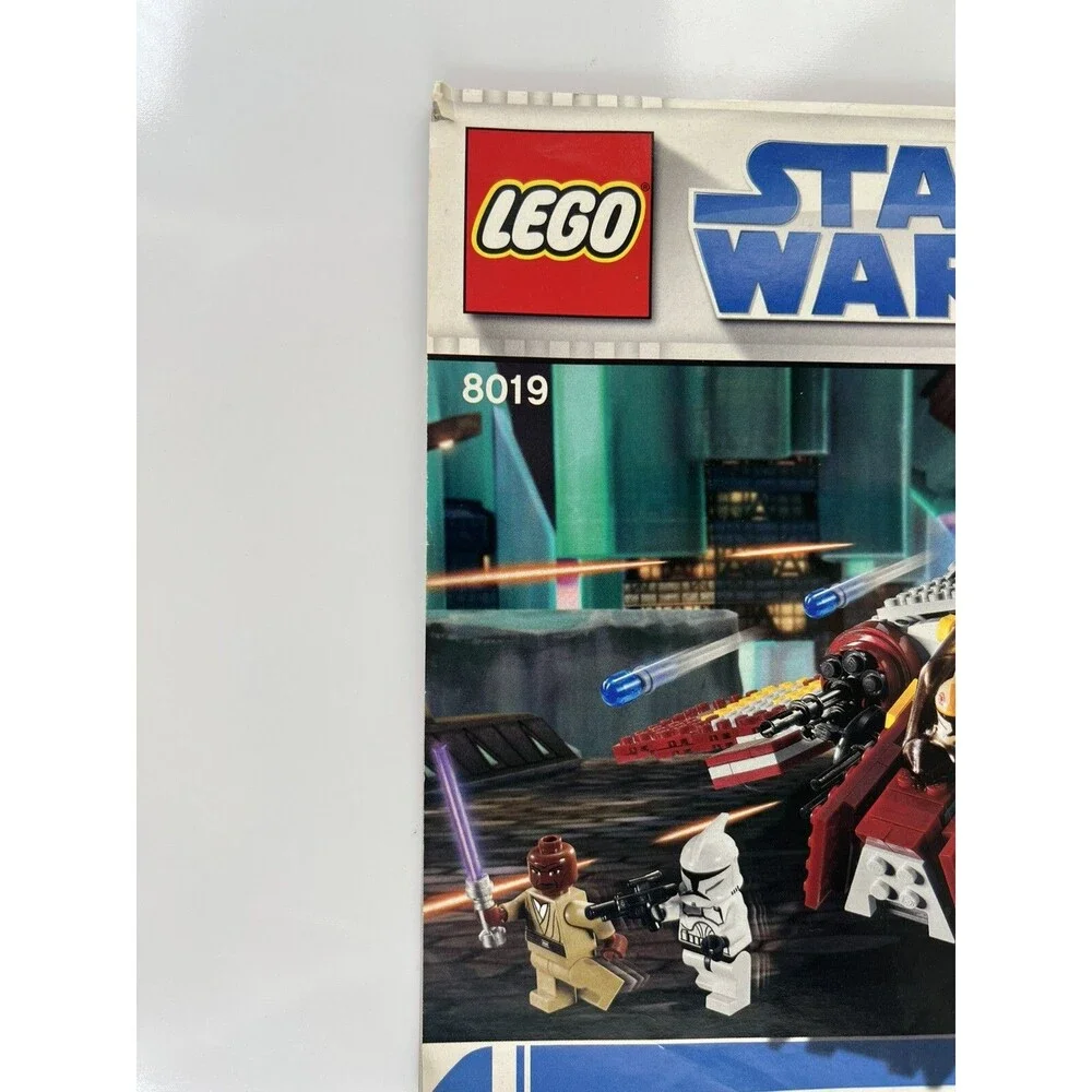LEGO STAR WARS #8019 REPUBLIC ATTACK SHUTTLE INSTRUCTION MANUALS - BOOKS 1 ONLY